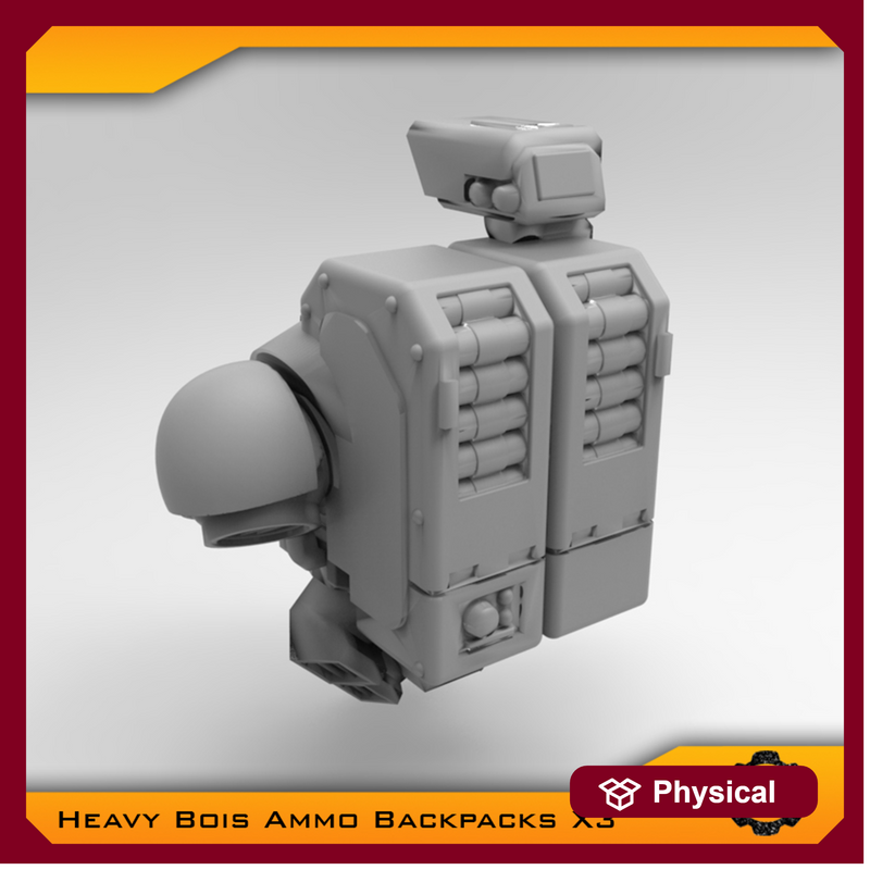 Heavy Bois ammo backpacks X3