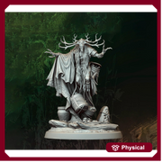 Wendigo, Druid, Ancient Verdant Lord Unpainted Miniature | 5 Sizes /Scales | Dungeons & Dragons - Only-Games