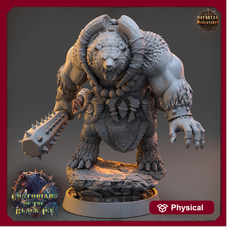 BearFolk Fighter Werebear Fighter 5 Sizes /Scales | D&D 5e | Dungeons and Dragons | Pathfinder - Only-Games