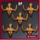 Painmaidens Type 4 - Miniature Heads