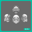 NSpace Knights V10 Hooded Helmet Type 251101ew Digital Product