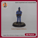 Police Sergeant Williams - stood with truncheon (CMMWP027)