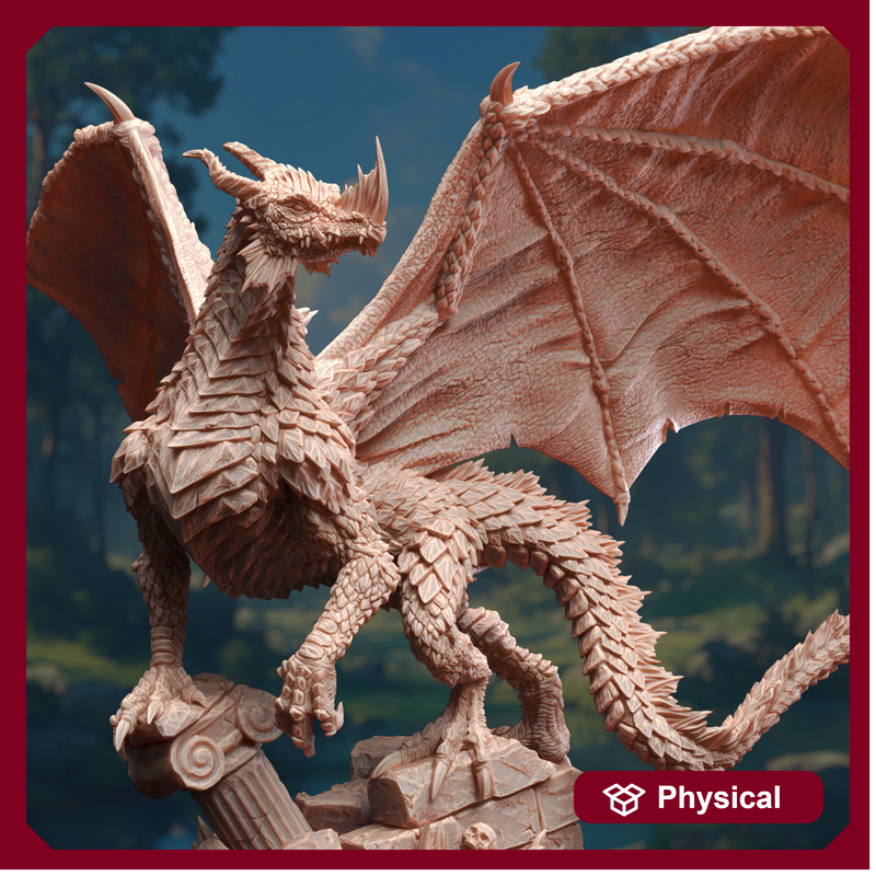 Juvenile Green Dragon - Midorius the Broken