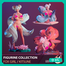 FOX GIRL - KITSUNE / 3 PIECES