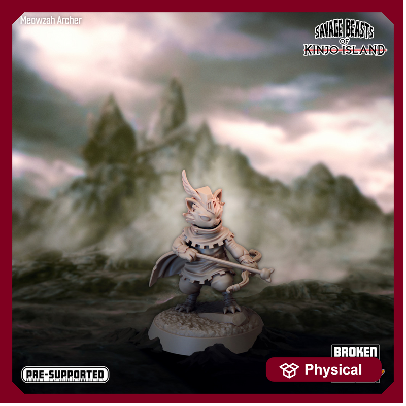 Savage Beasts of Kinjo Island - Meowzah Archer