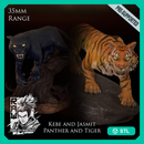 Kebe and Jasmit - Panther and Tiger - STL only