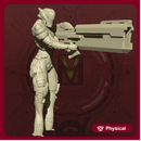 [Centauri] Cyberite Infantry - Pulse Rifle Firing Pose
