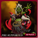 Raksha Goblin Shaman [PRE-SUPPORTED] 32mm Female Warlock Druid