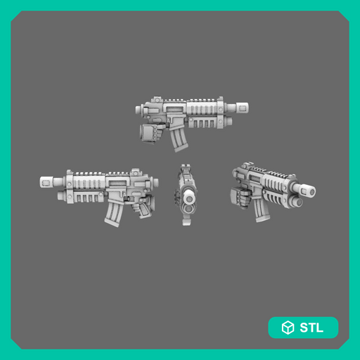 Space Knights AR Style Combat Rifle RIGHT - Only-Games