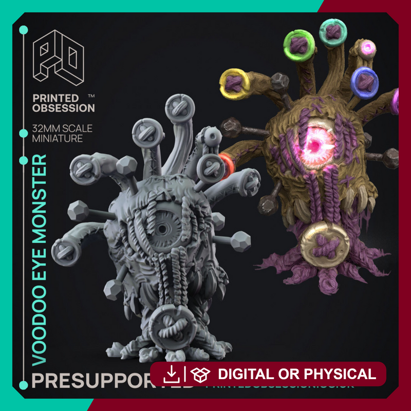 Ocular Abomination - Alternative eye terror - PRESUPPROTED - 32mm scale