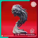 Rearing Flameskull - Tabletop Miniature (Pre-Supported)