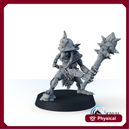 Hobgoblin Rogue with club