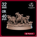 Cave Rats - 40mm / 32mm Scale