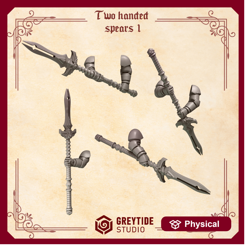Two Handed Spears 1 CL