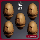 Black Breath Cult Type 2 - Miniature Heads