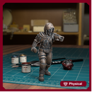 Bandit Pointing with Cudgel - TytanTroll Miniatures - DnD - Fantasy