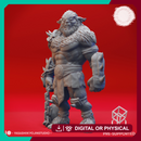 Bugbear Brute - Book of Beasts - Tabletop Miniature (Pre-Supported)