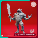 Troglodyte Champion - Tabletop Miniature (Pre-Supported)