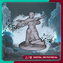 Elf Archer Woman 1 - Fantasy Miniature STL, DnD & Wargaming