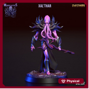 Mind Flayer, Illithid Unpainted Resin Miniature NPC | 28mm, 32mm,54mm,75mm, 100mm Scales | Dungeons and Dragons | Pathfinder | Clay Cyanide - Only-Games