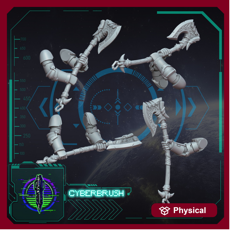 Space Vikings, Dual hands Axe 1