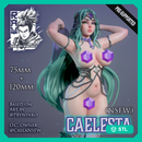Caelesta - 75mm and 120mm Pin-Up (NSFW) - STL only