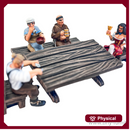 Dining citizens (SITTING FOLKS)