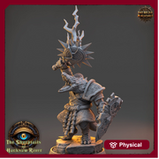 Crocodilian Cleric, Paladin, Lizardfolk Lizardman | 28mm, 32mm, 75mm,100mm Scale Resin Miniature | Dungeons and Dragons 5e| Pathfinder - Only-Games