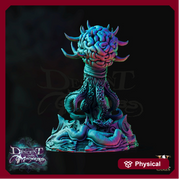 Elder Brain Mind Flayer, Illithid Unpainted |105 mm (4.1") tall 28mm/32mm Scales | Dungeons and Dragons | Pathfinder | DnD 5e | Mindflayer - Only-Games