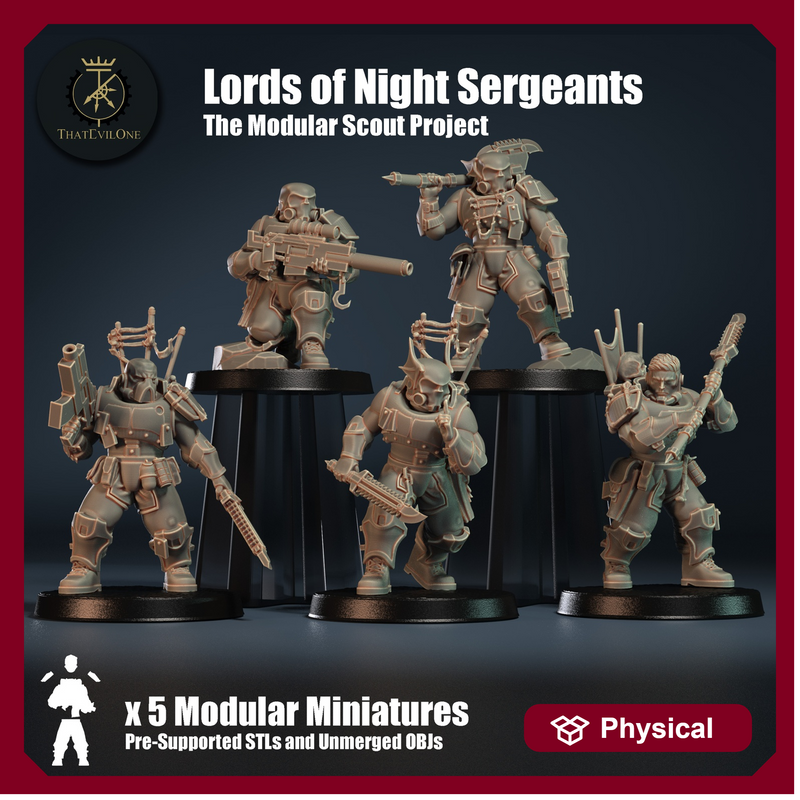 Modular Scout Lords of Night Sergeants