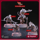 Scoundrel Rats - The Ballad of the Rat Plague - CastNPlay - Terrain Wargaming D&D DnD 28mm 32mm 40mm 54mm