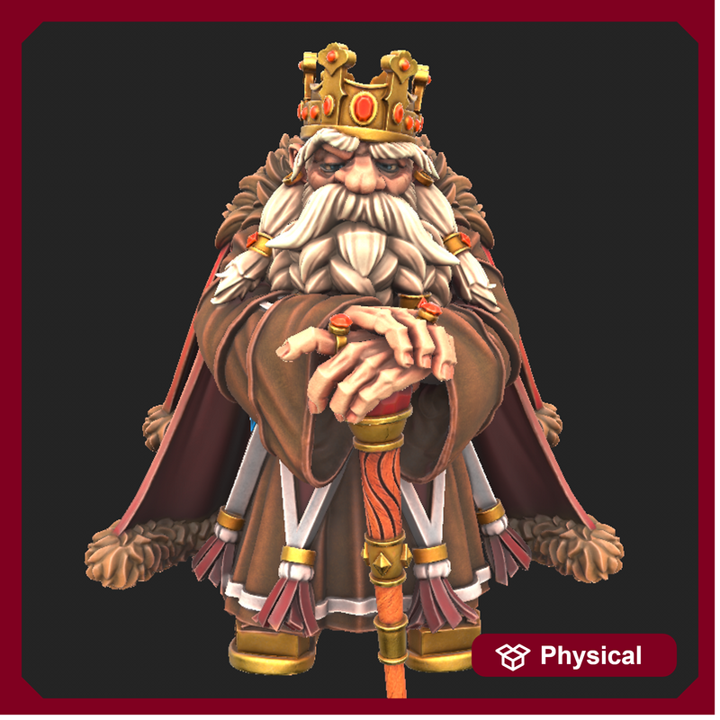 Dwarven King Durnar Goldheart, Mountain Throne Sovereign - Only-Games