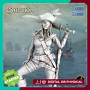 Pirate Sea Raider Sophia – Pirate Raider Captain - Pirate girls Vol - 75mm