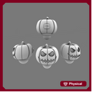Pumpkin Lords V10K Jack O Lantern Helmets X 10