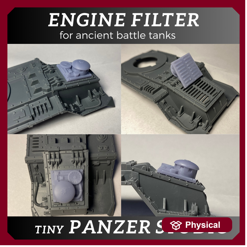 Engine Filter for Ancient Battle Tanks (set of 3) - Only-Games