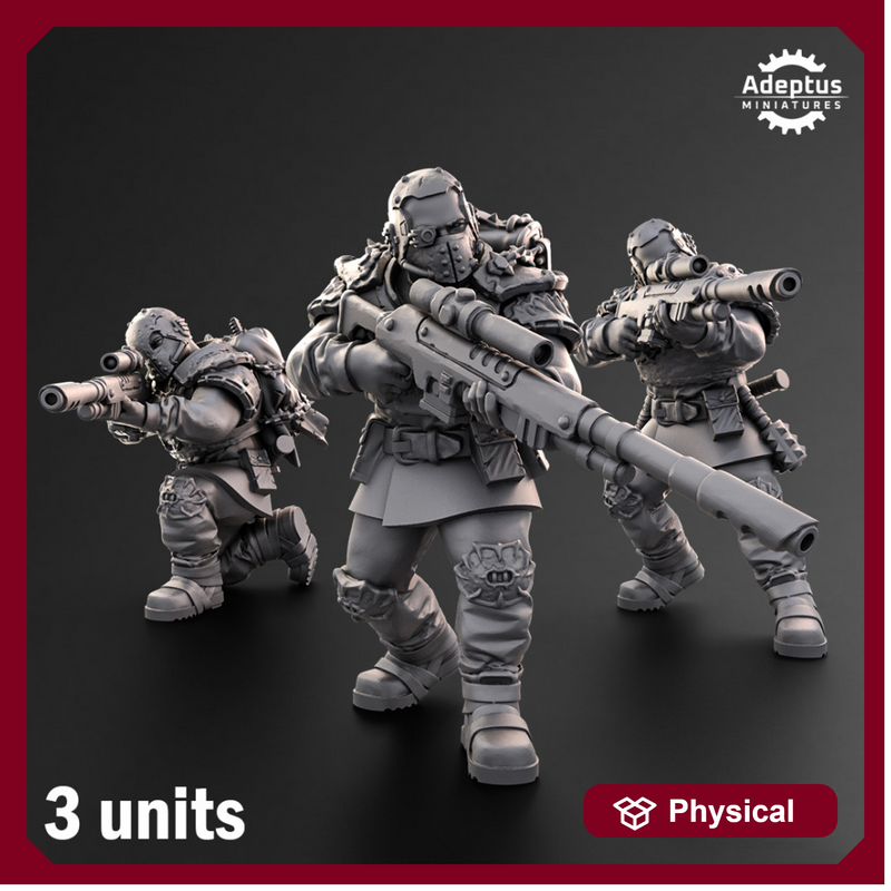 Snipers. Dark Krocs. Renegades and Heretics