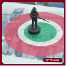 1/72 3D Printed WW2 Italian Infantry w/ Pith Helmet Pose 2 (x10)