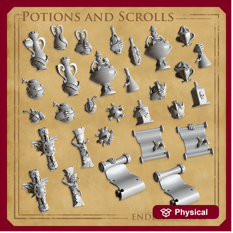Endless Vault – Potions and Scrolls Bundle