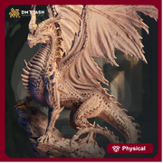 Elder Black Dragon Miniature Resin Boss Monster for DnD 5e Tabletop RPG - Only-Games