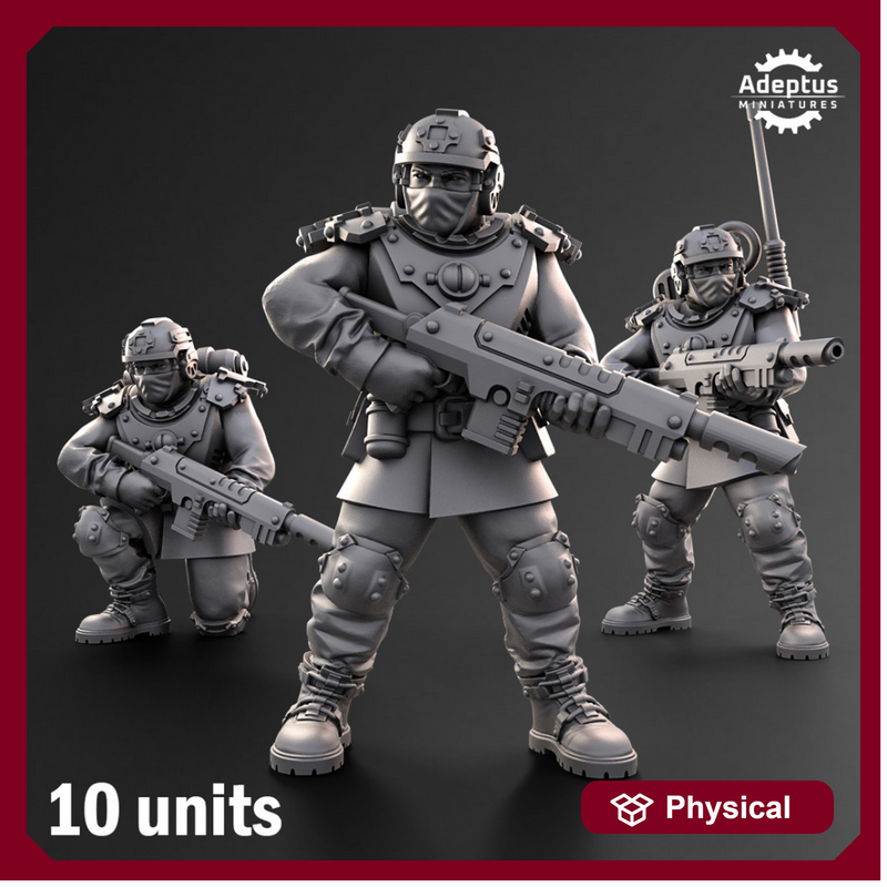 Squad. Dysorius Troops. Imperial Guard