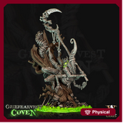 Coven Green Hag Witch |  28mm,32mm 75mm Scale | Evil Fey Monster| Dungeons and Dragons| Archvillain Games | Hardibeth - Whisper of the Woods - Only-Games
