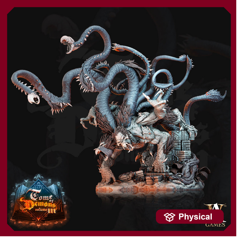 Kagon Aspect of Demogorgon, Gargantuan Demon Monstrosity | 125mm Base 28mm/32mm Scales | Dungeons and Dragons |  DnD 5E | Archvillain Games - Only-Games