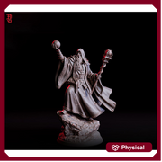 Wizard, Warlock, Sorcerer | 5 Sizes /Scales |Player Character Mini- Minis -DnD 5e Pathfinder Figurine - Only-Games