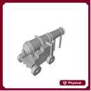 3D Printed 18th Century Naval Canon (x10)