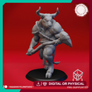 Minotaur - Tabletop Miniature (Pre-Supported)