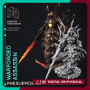 Warforged - Assassin - Foundlings - PRESUPPORTED - 32mm scale
