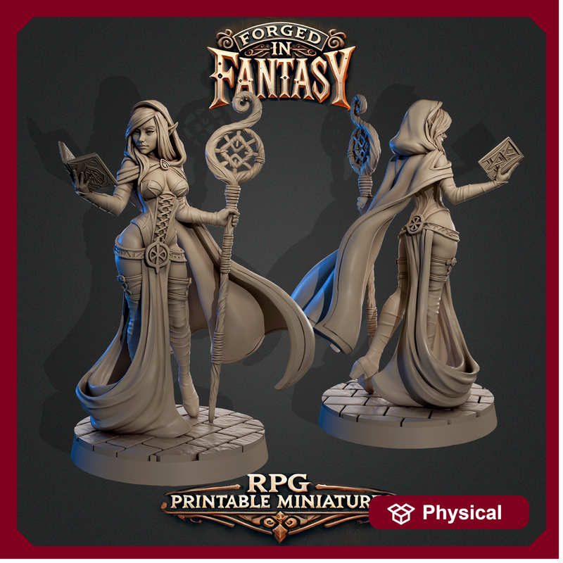 RPG Fantasy-Kara-Dark Elf -75mm
