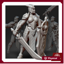 Guardian Knights - Eleonora Dayblade  28mm/32mm/54mm