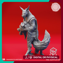 Arcanaloth Record Keeper - Tabletop Miniature (Pre-Supported)