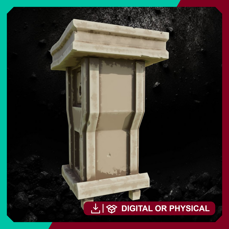 Whispers of the Old Coast - Fantasy Coastal Ruins STL for DnD & Wargaming - Only-Games